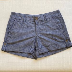 Banana Republic Chabray Shorts 2 petite 2p